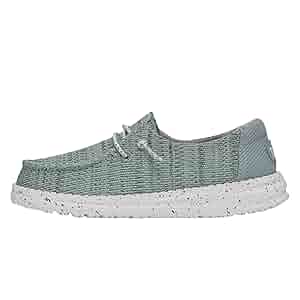 Amazon.com | HEYDUDE Wendy Youth Sport Mesh Light Blue Size